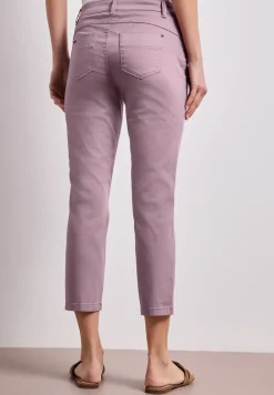 Pantalon 7/8 Slim Leg en satin