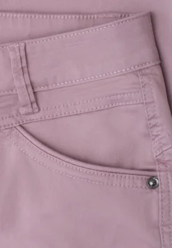 Pantalon 7/8 Slim Leg en satin
