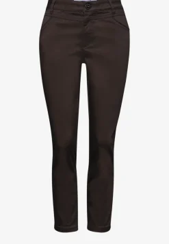Pantalon 7/8 Slim Leg en satin