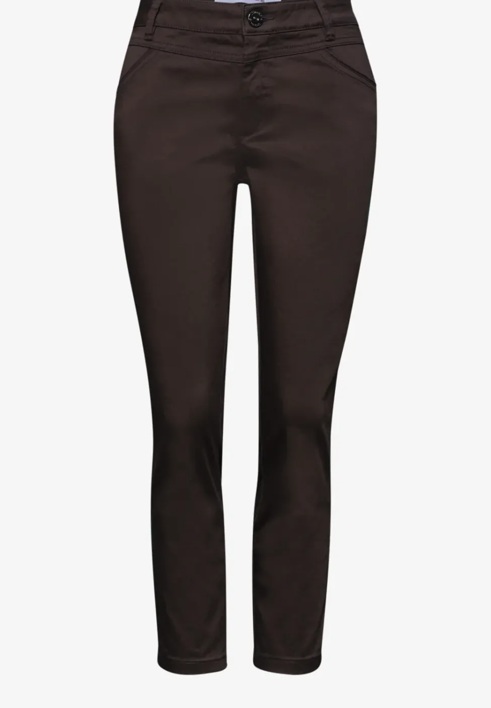 Pantalon 7/8 Slim Leg en satin