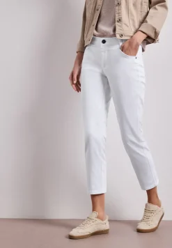 Pantalon 7/8 Slim Leg en satin