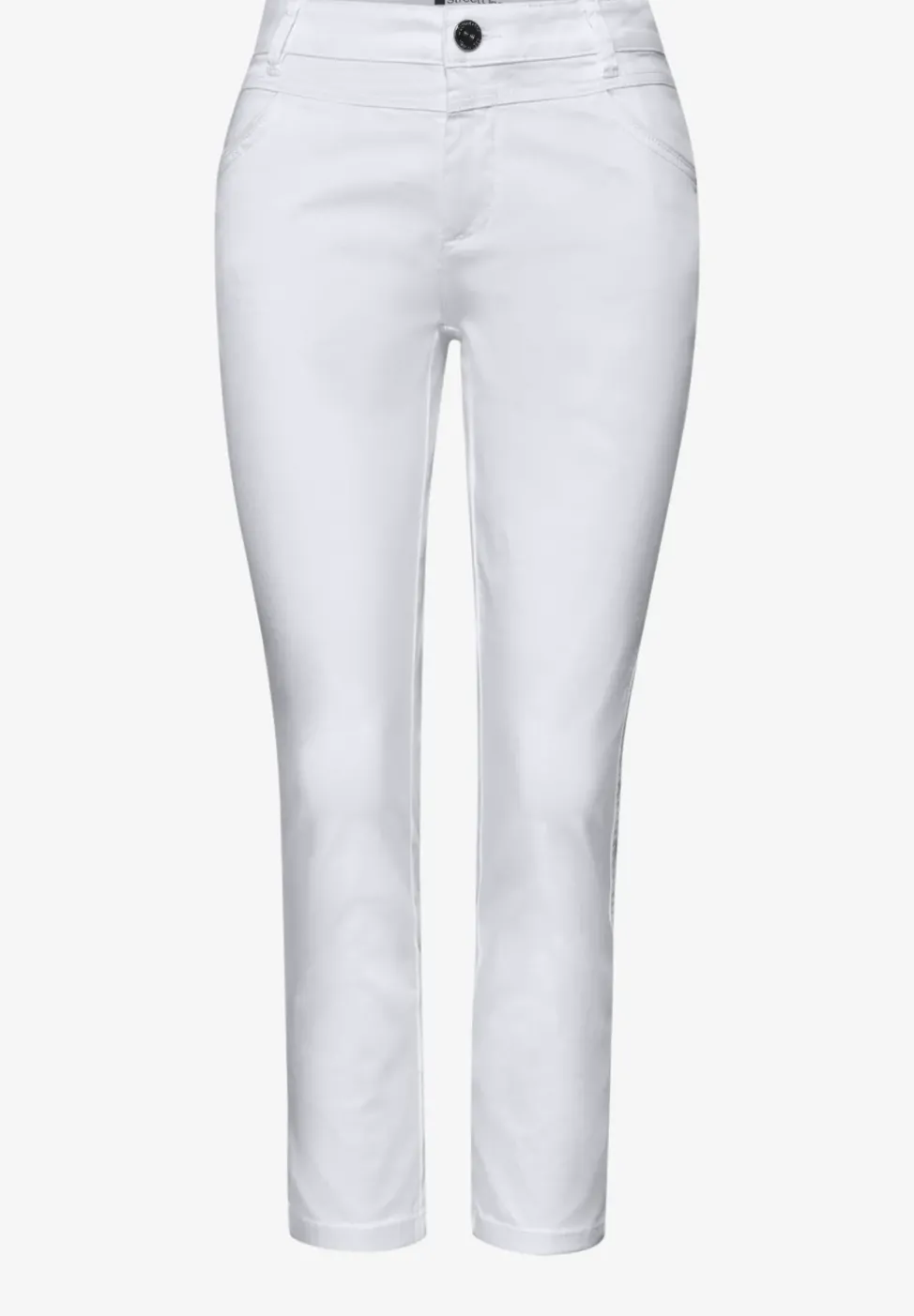 Pantalon 7/8 Slim Leg en satin