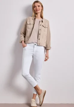 Pantalon 7/8 Slim Leg en satin