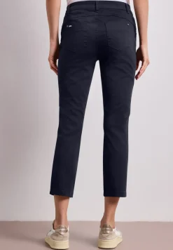 Pantalon 7/8 Slim Leg en satin