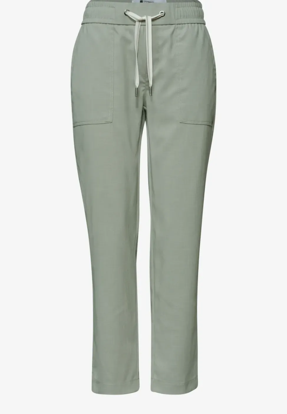 Pantalon Slim Legs à l'aspect mélangé