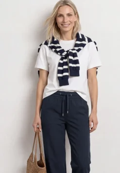 Pantalon Straight Leg avec détail à revers