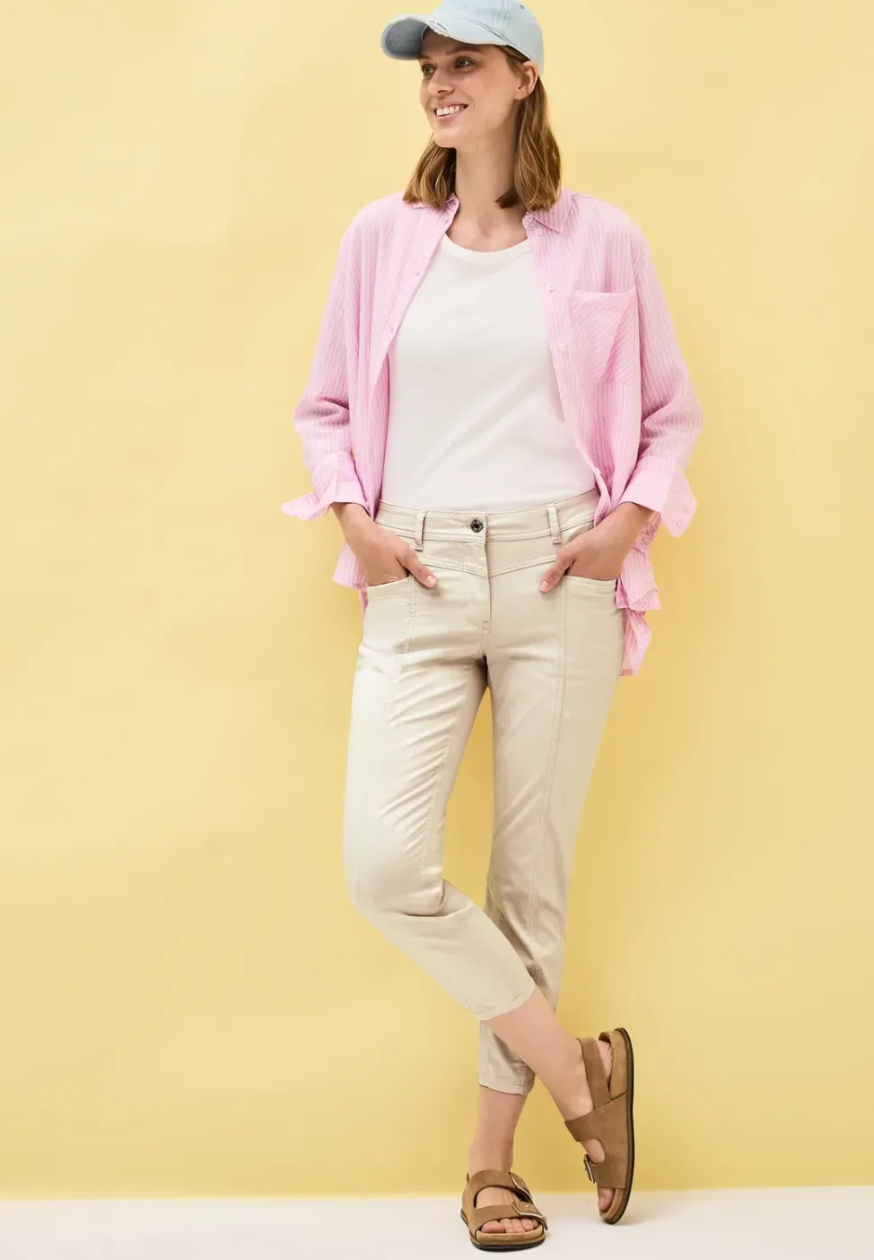 Pantalon 7/8 Straight Legs
