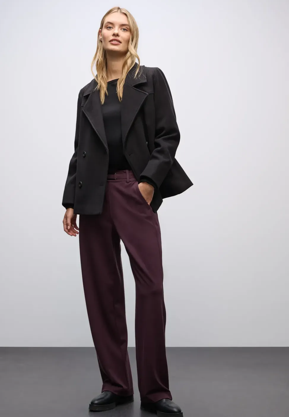 Pantalon Straight Legs avec détail