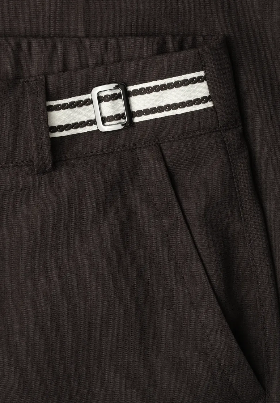 Pantalon Straight Legs avec détails de ceinture