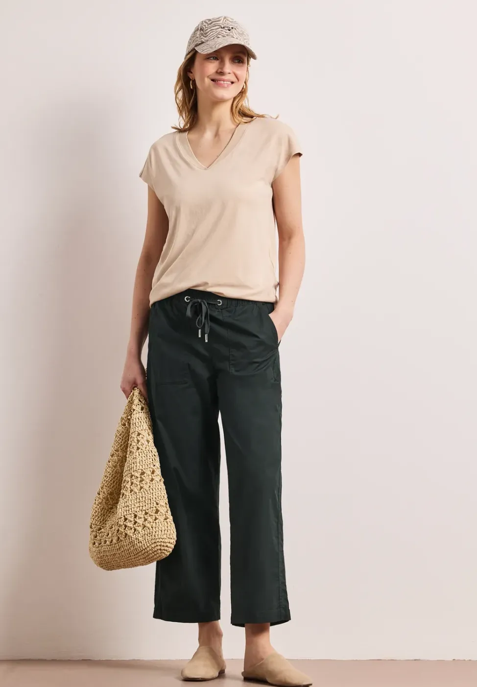 Pantalon Straight Legs en papertouchware
