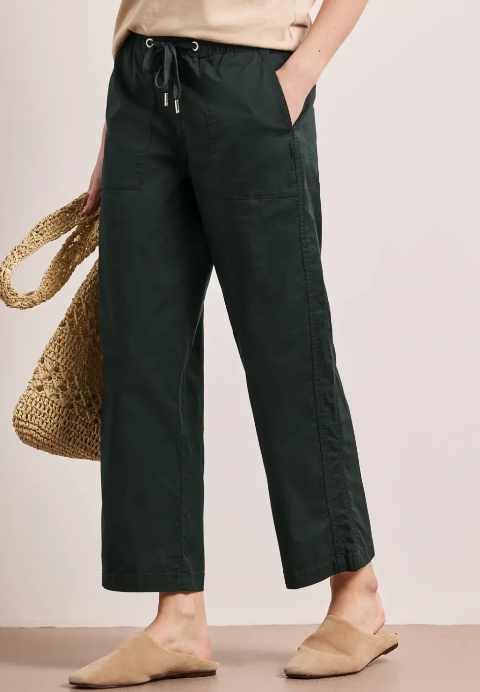 Pantalon Straight Legs en papertouchware
