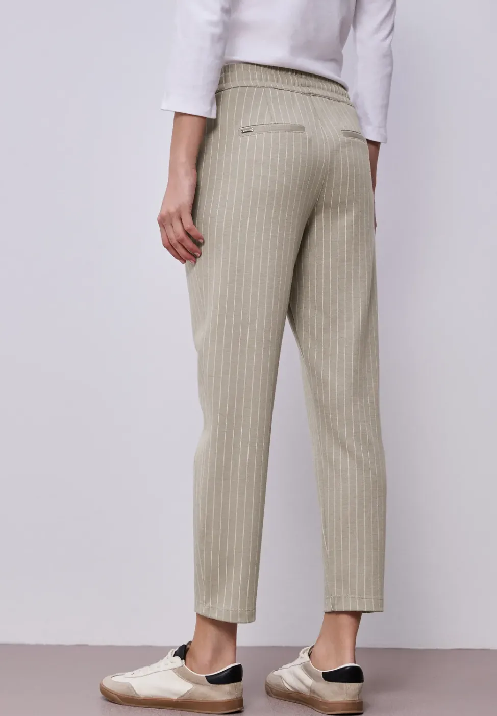 Pantalon Straight Legs à rayures