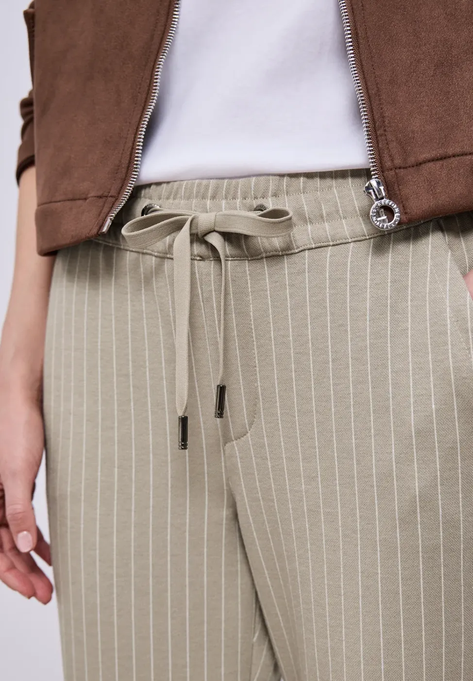 Pantalon Straight Legs à rayures