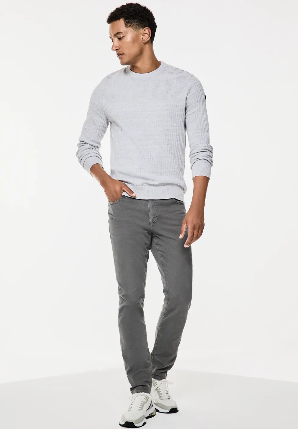 Pantalon structuré
