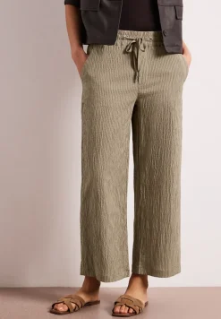 Pantalon structuré Wide Legs