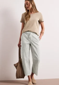 Pantalon structuré Wide Legs