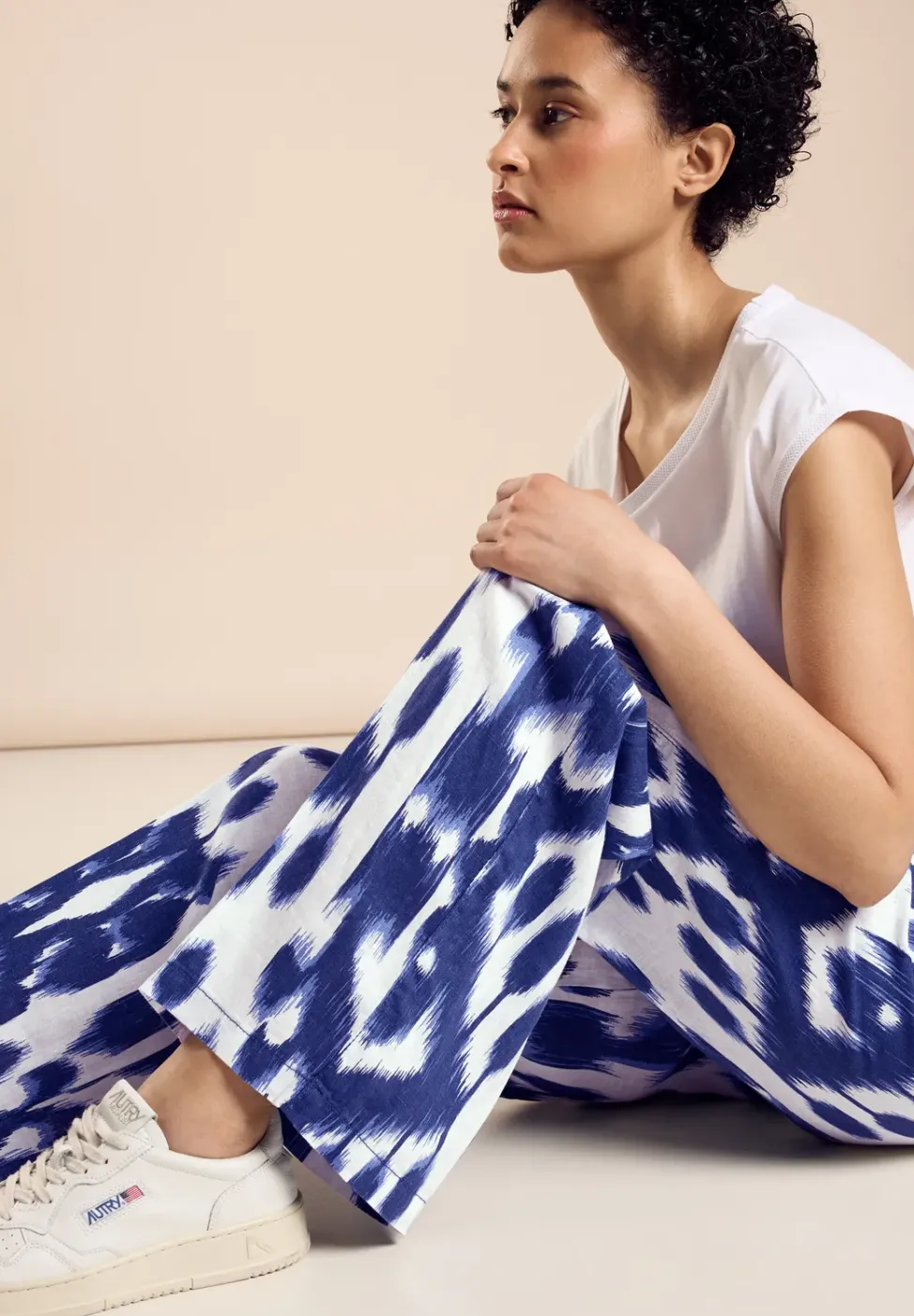 Pantalon taille haute