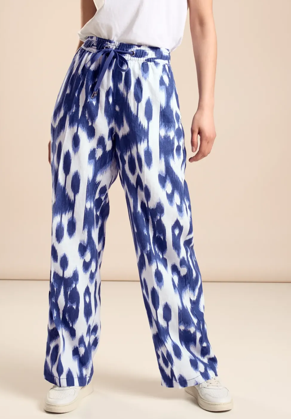 Pantalon taille haute