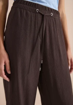 Pantalon taille haute Straight Leg en coupe loose