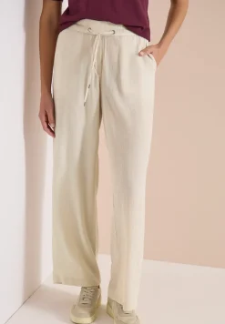 Pantalon taille haute Straight Leg en coupe loose