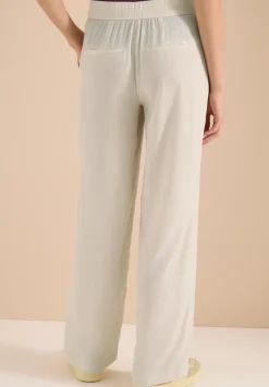 Pantalon taille haute Straight Leg en coupe loose