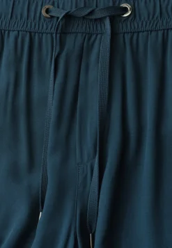 Pantalon taille haute wide leg coupe décontractée