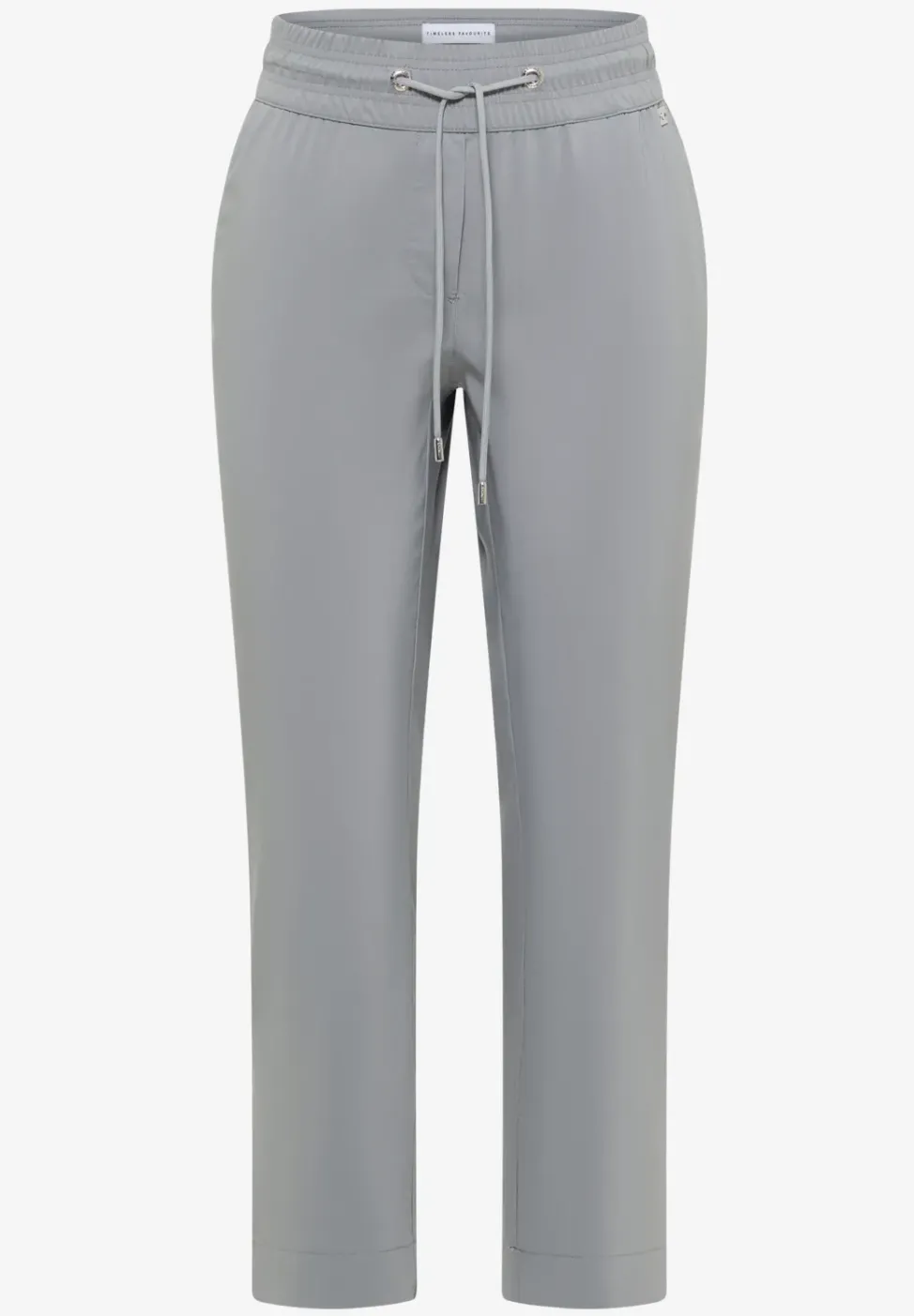 Pantalon taille mi-haute coupe slim