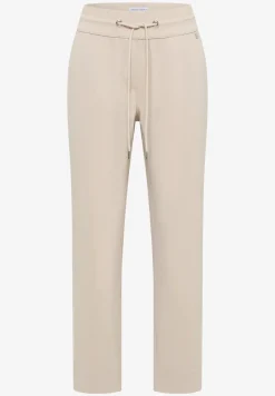 Pantalon taille mi-haute coupe slim