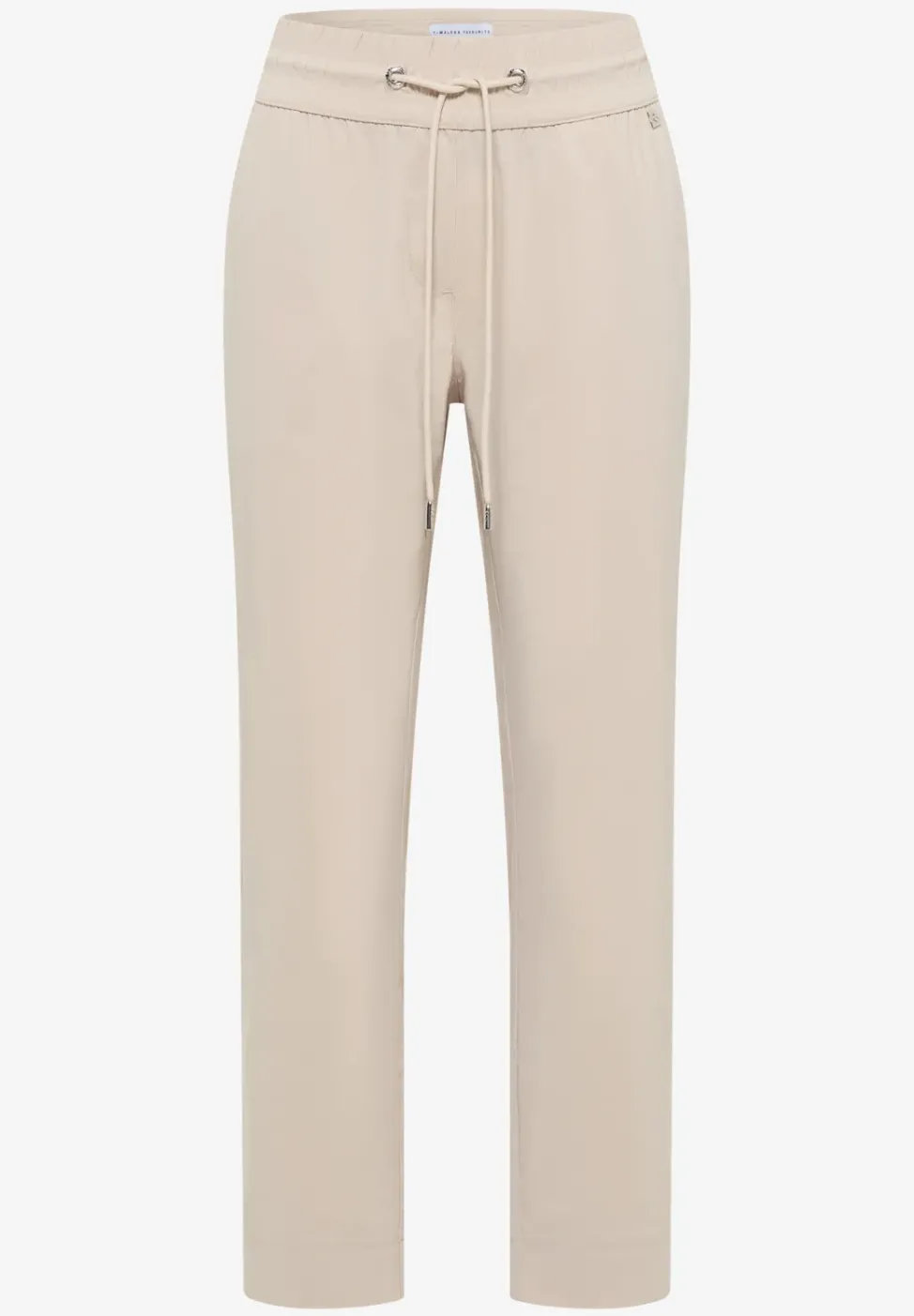Pantalon taille mi-haute coupe slim