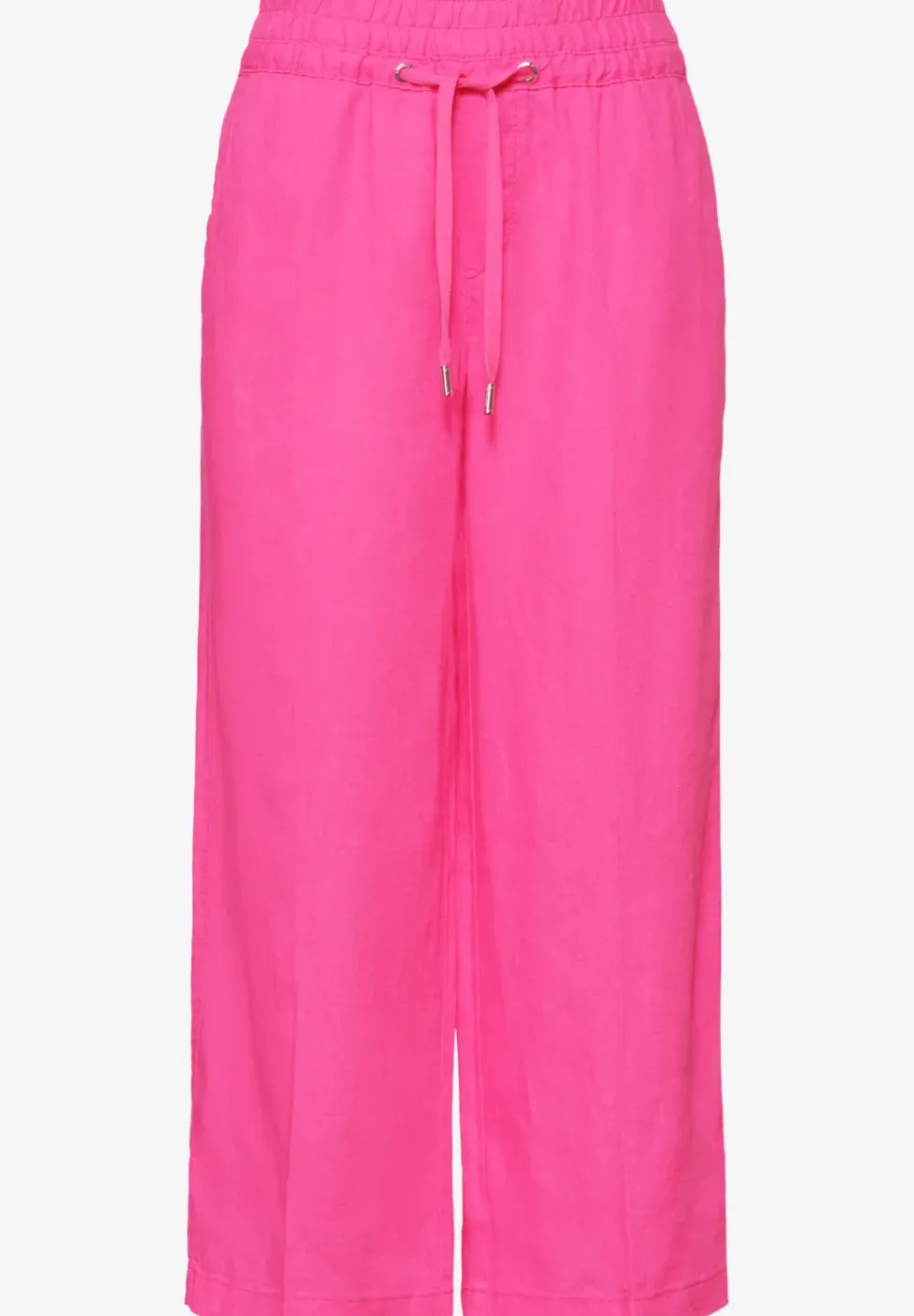 Pantalon wide leg coupe loose en lin