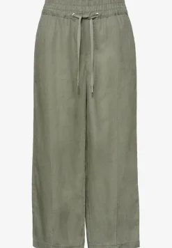 Pantalon wide leg coupe loose en lin
