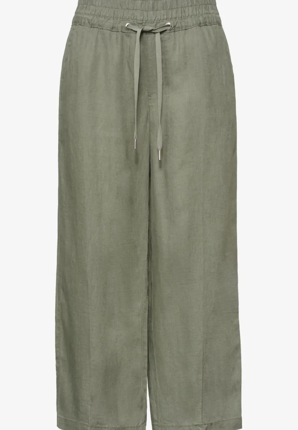Pantalon wide leg coupe loose en lin