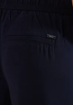 Pantalon 3/4 wide leg en coupe décontractée