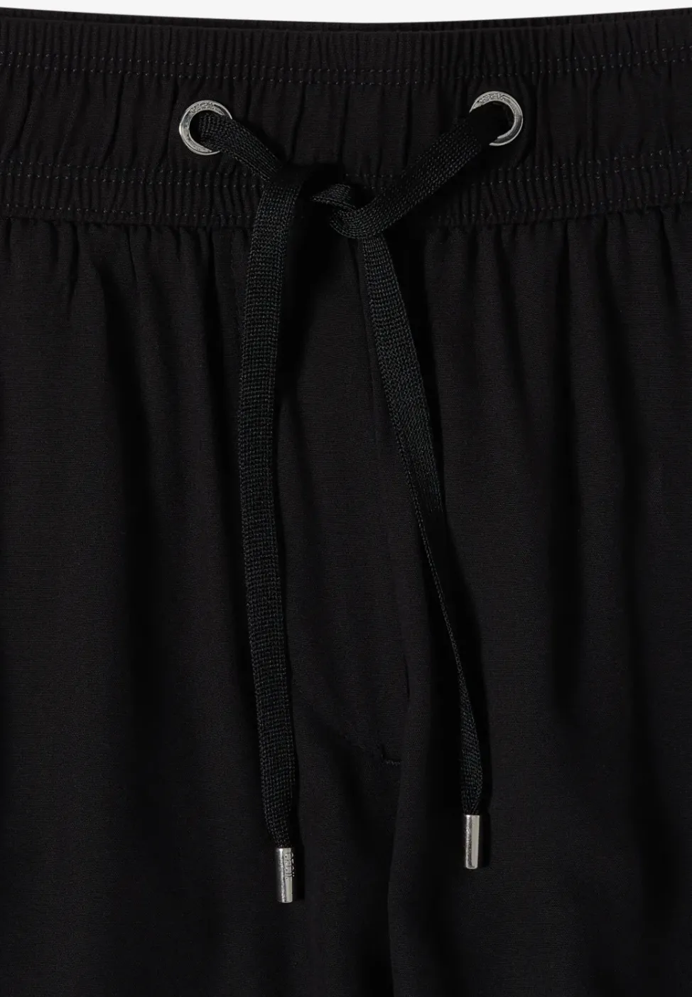 Pantalon 3/4 wide leg en coupe décontractée