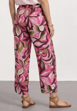 Pantalon 7/8 Wide Leg en coupe loose
