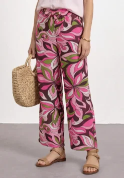 Pantalon 7/8 Wide Leg en coupe loose