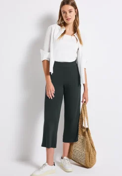 Pantalon 7/8 Wide Leg en jersey