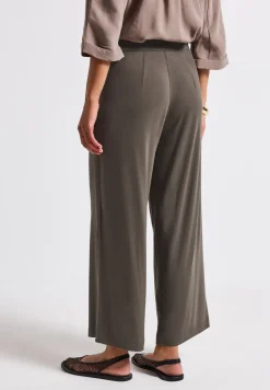 Pantalon 7/8 Wide Leg en jersey