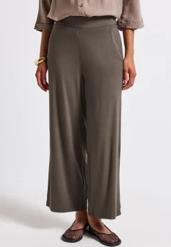 Pantalon 7/8 Wide Leg en jersey
