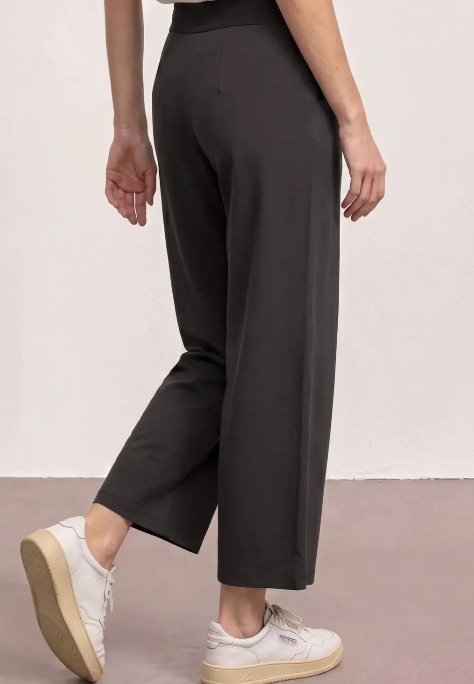 Pantalon 7/8 Wide Leg en Loose Fit