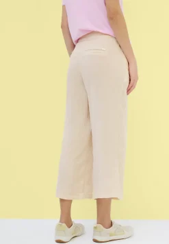 Pantalon 3/4 Wide Leg Musselin