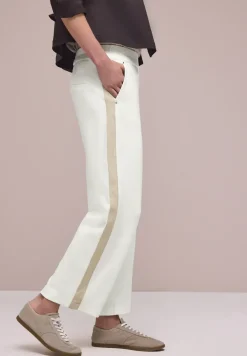 Pantalon Wide Leg à rayures gallon
