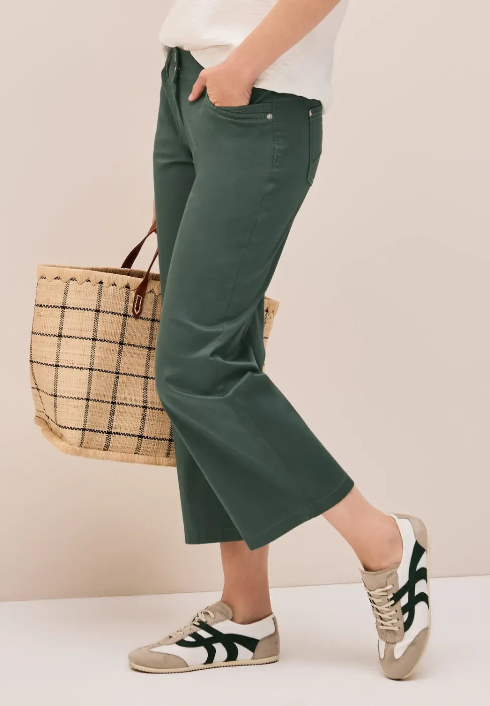 Pantalon 7/8 Wide Legs