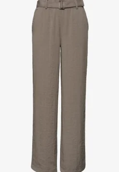 Pantalon Wide Legs avec ceinture, coupe décontractée