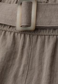 Pantalon Wide Legs avec ceinture, coupe décontractée