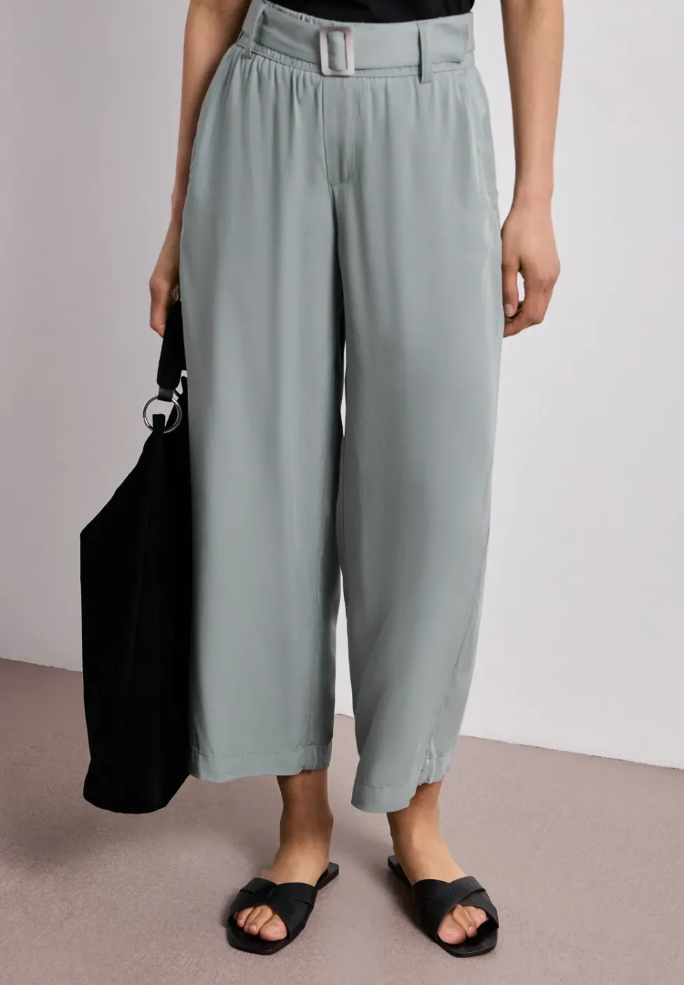 Pantalon Wide Legs avec ceinture