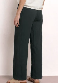 Pantalon Wide Legs avec ceinture, coupe décontractée