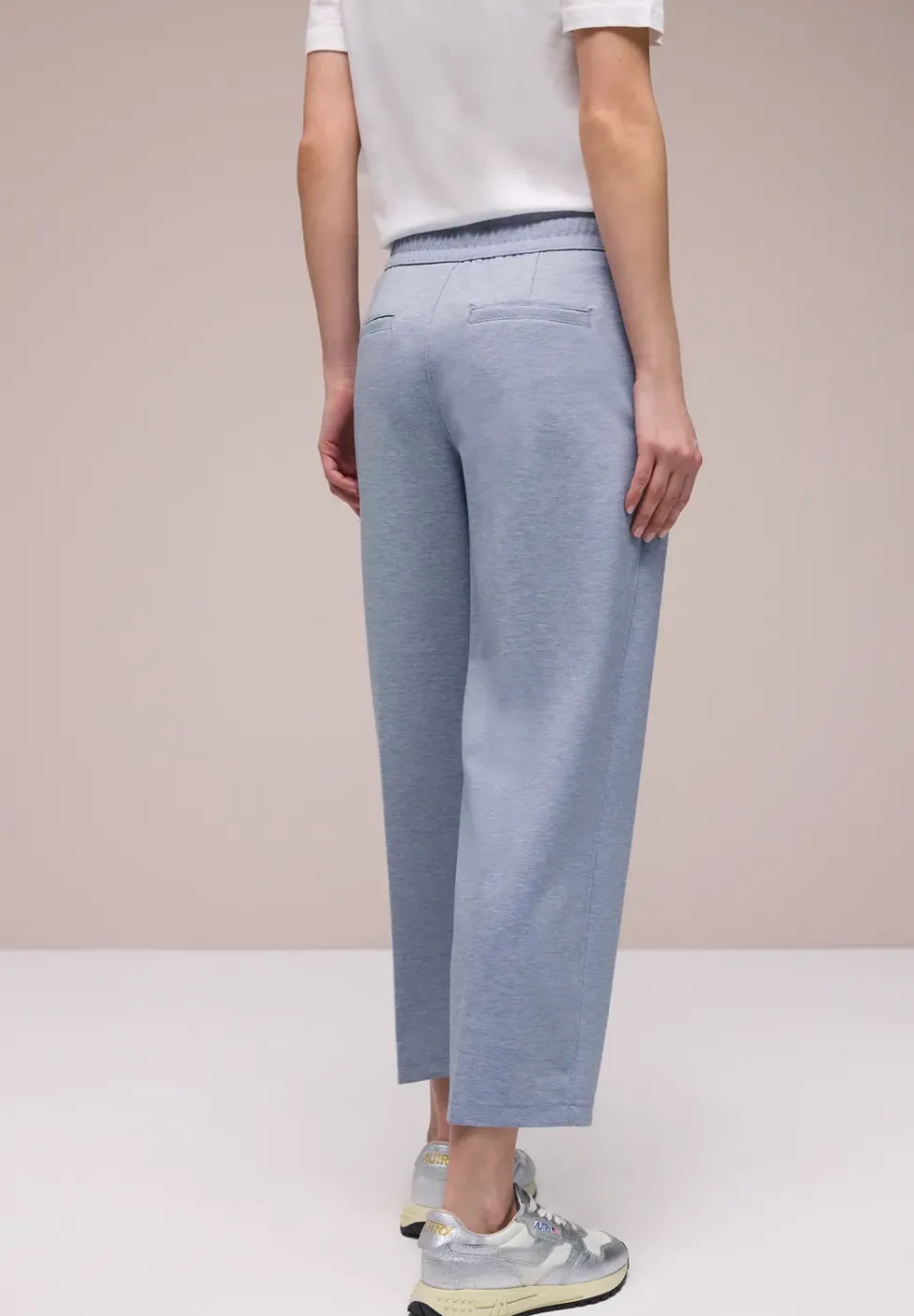 Pantalon Wide Legs avec taille élastique