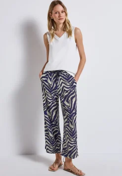 Pantalon Wide Legs à motifs