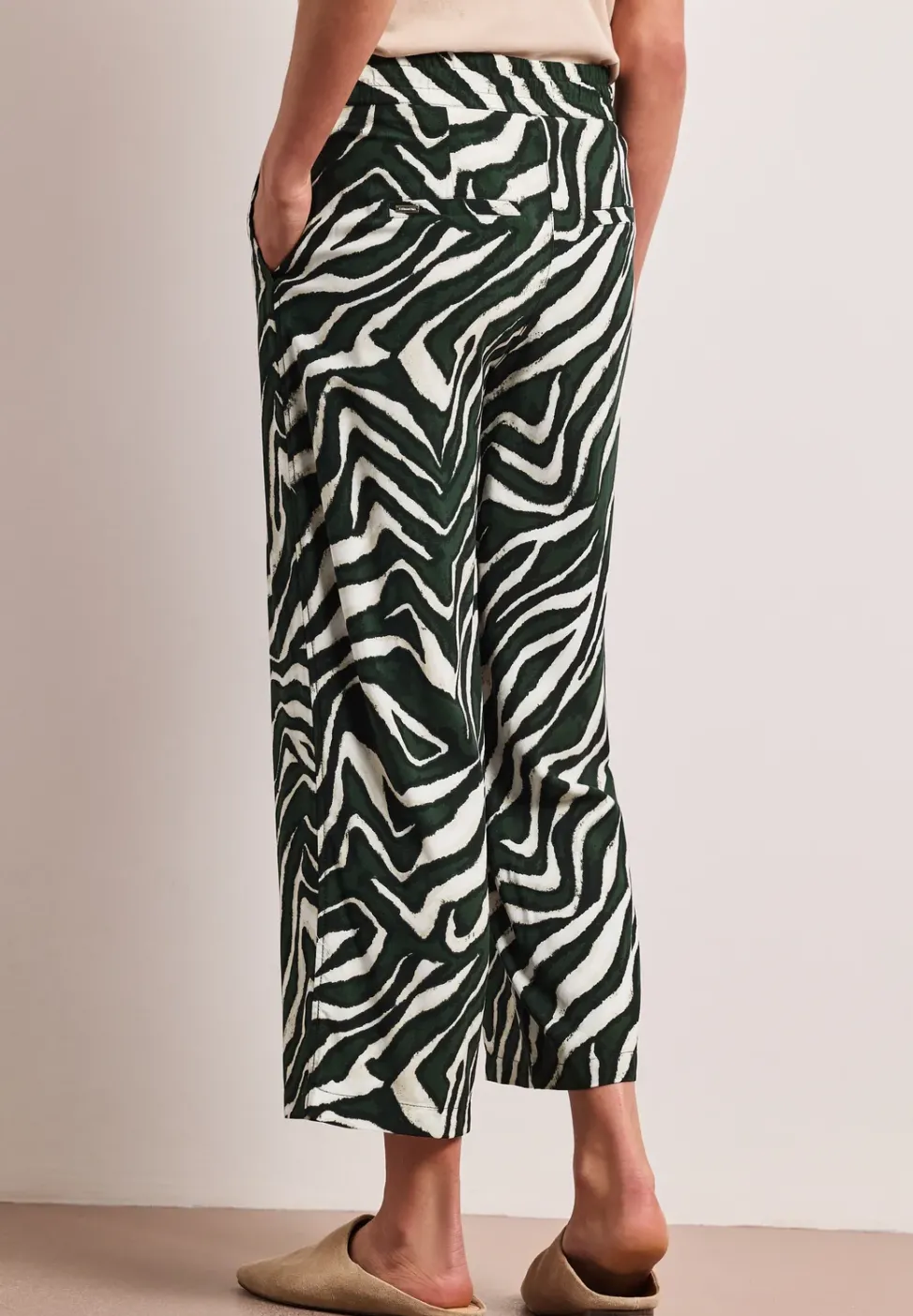 Pantalon Wide Legs à motifs